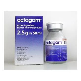 Octagam 2.5g/50ml Vial