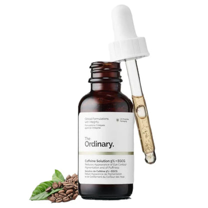 Caffeine Solution 5% + EGCG محلول الكافيين 5% لعلاج الهالات السوداء وتجاعيد العين